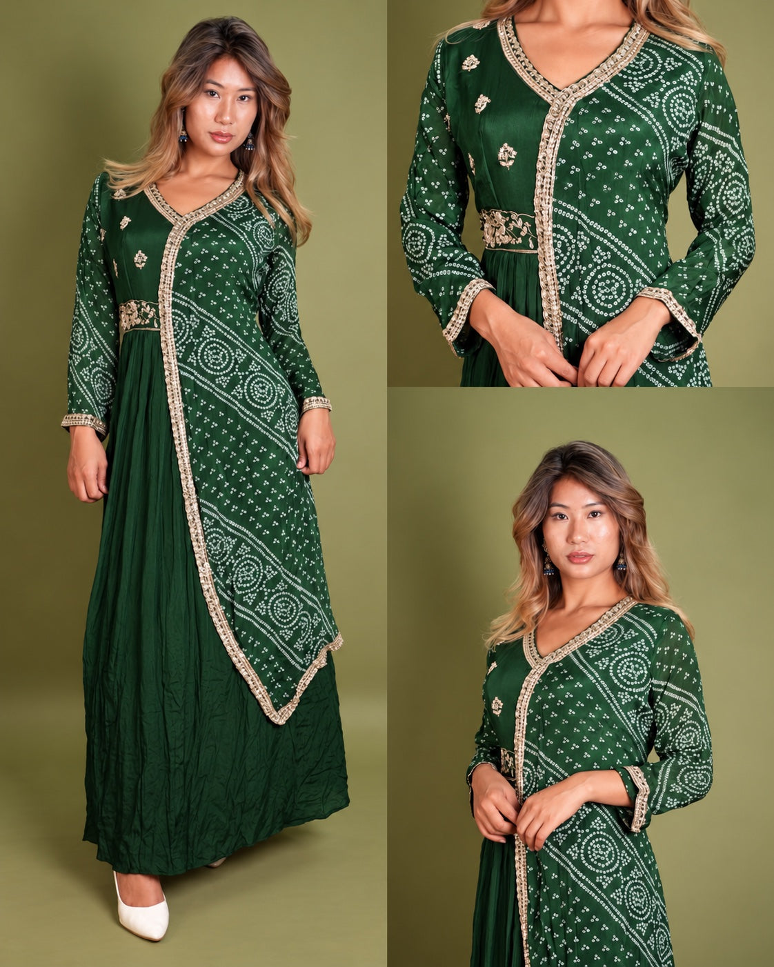 Forest Grace Maxi Dress